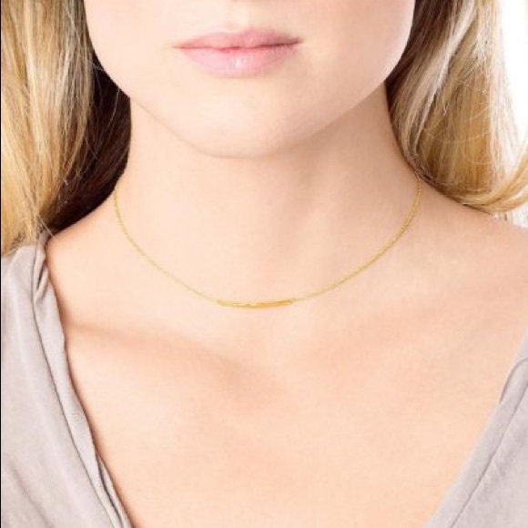 Gorjana Taner Bar Choker Necklace 